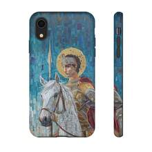 Gran Mártir San Jorge, Matador de Dragones, Funda para   Galaxy, Ícono de Mosaico Bizantino, Cristiano Ortodoxo,  HONOR  OPPO - Multicolor - Ver 6
