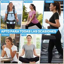 Lukovee Paquete de 5 Camisetas Deportivas para Mujer de Secado Rápido, Playeras Blusas Deportivas Mujer Transpirable, Ajuste Holgado, para Fitness, Yoga, Correr, Gimnasio - Colores oscuros - 5 piezas - Ver 2