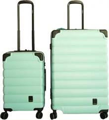 Bubba Originals Maleta de Mano Carry On 10 Kg Rígida Plástico ABS Ruedas 360° Candado TSA LOCK - AGUA - Ver 3