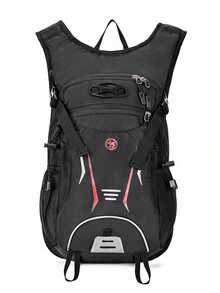 Outdoor Hiking Backpack, Cycling Backpack, Lightweight Trekking Backpack For Travel, Waterproof Daypack For Climbing, Unisex Sports Shoulder Bag - Hitam - View 1