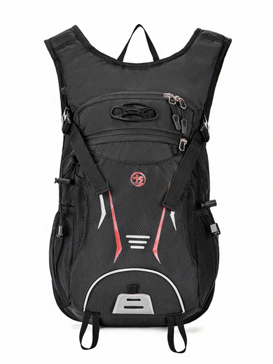 Outdoor Hiking Backpack, Cycling Backpack, Lightweight Trekking Backpack For Travel, Waterproof Daypack For Climbing, Unisex Sports Shoulder Bag - Hitam - View 1