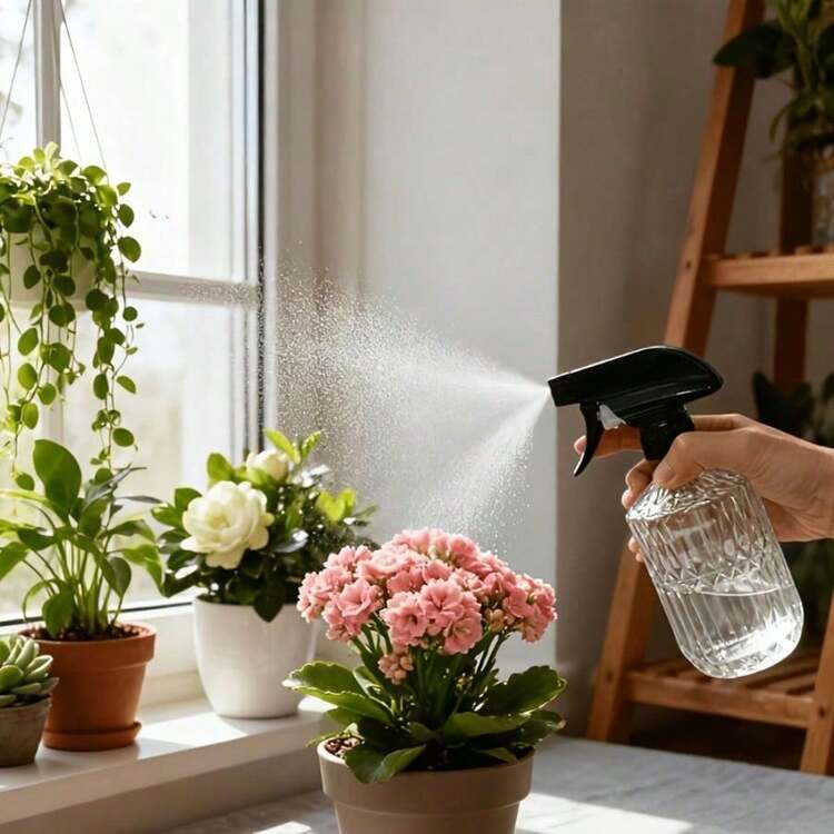 2入 450ml 可重複填充塑膠噴霧瓶 可調霧狀/水流噴嘴 扳機鎖定式 輕量手持噴霧器 綠灰色 適用於植物、頭髮、汽車清潔、居家園藝、辦公室日常使用 - 多色 - 查看 12