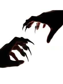 1pc/5pcs Subculture Gothic Finger Rings, Punk Dark Design Niche Fingertip Rings, Cosplay Nail Rings, Unisex Rings, These Nails Can Decorate Your Fingers And Be Used In Halloween Parties, Cosplay Parties, Birthday Parties. Additionally, They Are Very Suitable For Creating A Scary Halloween Atmosphere. Or They Can Also Be Used As Interesting Cosplay Accessories, Such As Vampire, Werewolf Style, Bride Accessories (There May Be Color Difference, Please Do Not Purchase If You Mind) - Multicolor - View 11
