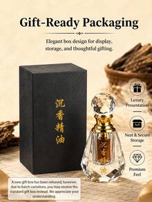 Agarwood Incense, High-Quality Fragrance, Flameless Incense, With Agarwood Aroma, No Additives, Long-Lasting Scent, Made Using Ancient Extraction Technology, Relieves Stress, Promotes Sleep, Excellent Gift - High-quality Agarwood Essential Oil - View 8