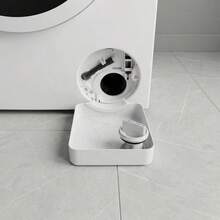 1pc Washing Machine Drain Tray, Washing Machine Drain Funnel, Drip Tray For Cleaning Lint Filter - Water Tray - View 6