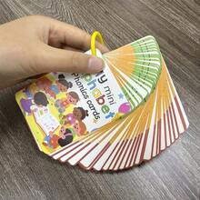 ABC English Letters, 26 Alphabet Flash Cards For Children, Phonics Flash Cards, English 26 Alphabet Phonetic Pocket Cards - 彩色 - 查看 2