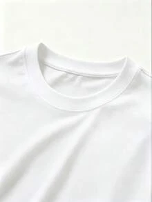 Plus Size Men's Anime Character Graphic Print T-Shirt For Summer, Sports Outdoor Short Sleeve Tees For Males - White - View 3