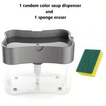 Automatic Dishwasher Detergent Dispenser With Detergent And Cleaning Pad - Compact Kitchen Cleaning Tool, Easy To Clean Design, Efficient Cleaning, Suitable For Home Cooks, Durable Plastic, No Extra Items Needed, Dishwasher Accessory, Modern Kitchen Supplies - Dish Soap Dispenser - View 11