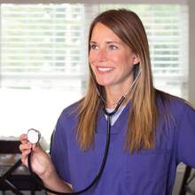 1pc Stethoscope Plastic Toy For Girls And Boys, Adjustable Flexible Durable Doctor Role Play, Birthday Halloween Christmas Gift, Home Game Prop - Multicolor - View 3