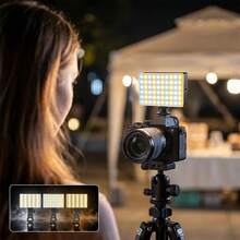Portable Selfie Light With 60 LED Beads, 3 Adjustable Lighting Modes, Compatible With Smartphones, Tablets And Laptops, Suitable For Makeup, Selfie, Vlog And Live Streaming, 1000mAh Battery Capacity - A - View 3