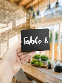 5/11/24/25PCS Mini Chalkboard Labels - Acrylic Tent Signs For Food, Party Buffet, Wedding & Bakery For Christmas, Mother's Day, Graduation - Multiple Styles - View 4