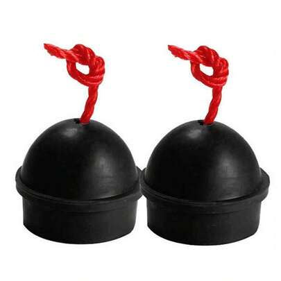 Aimall Billiard Accessories - 2Pcs Rubber Chalk Holder For Billiard Pool Snooker Table Cue Stick Club AU