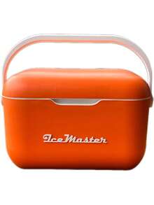 12QT Portable Outdoor Cooler Box, Designed For Camping, Fishing And Other Outdoor Activities, Featuring Unique Macaron Color Scheme, Equipped With Adjustable Fabric Shoulder Strap And Handle For Easy Carrying, Dual Cold And Hot Function, Can Keep Cold And Warm Without Power Supply, Suitable As Gift For Mother's Day, Couple Gift, Perfect For World Cup Watching - B - View 5