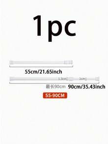 1 Set Cable de Acero Blanco para Cortinas, Cuerda de Cortina Recubierta de Plástico con Anillos de Ojo de Tornillo y Ganchos, Adecuado para Cortinas, Cortinas de Ducha, Barras de Cortina, Decoración del Hogar, Decoración de Ventanas - Multicolor - Ver 14