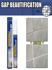 Grout Pen For Living Room, Bedroom, Bathroom Floor, Sink, Tile Gaps, Waterproof, Stain Removal, Our Tile Repair Pen Contains Penetration Enhancer And Corrosion Inhibitor, It Can Waterproof And Anti-Mold, Easy To Operate, Fast Drying Ink - Tile Repair Pen - View 10