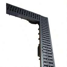 4mtr Aston BS Drainage Channel Driveway & Patios Plastic Grating Channel +Free Accessories - PACK OF 4MTR - View 6