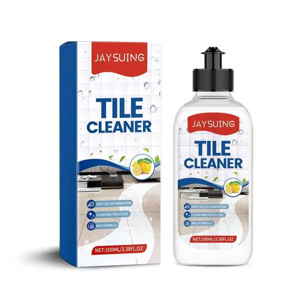 Líquido de limpieza de azulejos Jaysuing para el hogar, cocina, dormitorio, eliminación de manchas de azulejos, limpiador abrillantador y pulidor