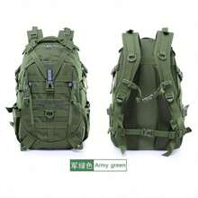 LUPU Mountain Backpack For Camping, Hiking, Outdoor Activities, Multifunctional Travel Backpack, Multipurpose, Relieves Shoulder Pressure, Large Capacity, Multi-Layer Partition, Durable - Green - View 1