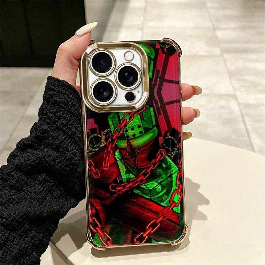 Chainsaw Cell Phone Case: Modern Design With Full Drop Protection And Features, Suitable For Multiple Mobile Phone Models Such As The 5 Series Up To The 17 Pro Including Plus, Pro, Pro And 16e, A And S Series With A03, A04, A04e, A05, A06, A12, A15, A22, A32, A34, A35, A54, A55, S23, S24 Ultra, Moto G52, G54, G84, C40, C65, M5s, M6 Pro 4G, X5, Pro And 9A, A3, Note 11 4G, Comfortable And Durable Case For Everyday Personal Use - 多色3 - 查看 1
