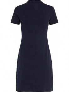 1985 Slim Pique Polo Dress SS Vestido Mujer - Multicolor - Ver 2