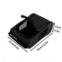 Portable Oxford Cloth Golf Shoe Carrier Bag, Lightweight Handbag Dustproof For Golf Football Tennis Shoes - Black - View 4