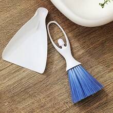 Multifunctional Angel Cleaning Brush For Keyboard, Window Gaps, Household Cleaning Brush With Dustpan, Hangable Bristle Brush - AA - View 7