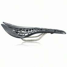 1pc Carbon Fiber Bicycle Saddle, Spider Seat, Breathable Comfortable Cycling Seat, Suitable For Road/Mountain Bike Riding Equipment - Multicolor - View 4