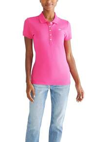 Aero Solid A87 Polo para Mujer - Morado fucsia - Ver 6
