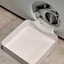1pc Washing Machine Drain Tray, Washing Machine Drain Funnel, Drip Tray For Cleaning Lint Filter - Water Tray - View 3