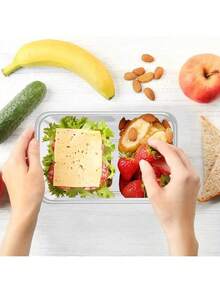20/10/6/2pcs Food Storage Containers With Lids, Microwave , PP Material, Stackable, Dishwasher , Suitable For Home Kitchen, Restaurant, Takeout, Picnic And Other Occasions - Multicolor - View 7