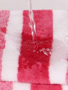 2pcs Striped Bath Towel Set | Ultra Soft, Quick Dry And Super Absorbent, Suitable For Home Bathroom, Perfect For Couples And Adults, Also Can Be Used As Travel Or Beach Towel - Multicolor - View 5