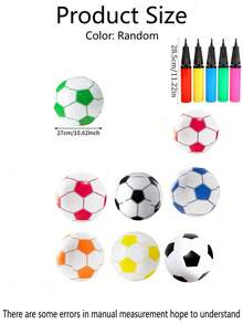 (Extra Large) Football Themed Inflatable Beach Ball - Perfect For Summer Water Activities And Birthday, Pool, Beach And Hawaiian Themed Parties - Multicolor a - View 8
