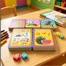 Featuring Colorful Illustrations And Covering Topics Such As The Alphabet, Numbers, Animals, Fruits, And Vegetables, This Arabic EVA Foam Early Learning Book Makes An Ideal Gift For Young Children. Back To School - Multicolor - View 4