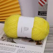 50g Glass Fiber Yarn DIY Shiny Metallic Gold Yarn For Knitting Dishcloths, Handmade Bags, Dolls And Decoration - 50g Glass Fiber - View 48