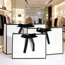 2/1pc Small Paper Gift Bags, Handheld Party Gift Bags, Birthday Wedding Celebration Multi-Functional Tote Bags Gift Packaging - Gift Bags - View 1