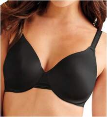 Sujetador con aros para mujer Bali Womens One Smooth U, suavizante y disimulador (3W11) - Negro - Ver 7