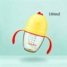1件 180ML/280ML PPSU材質小雞造型嬰兒奶瓶 耐熱消毒 防嗆奶/防摔/防脹氣/重力球吸管奶瓶 適合6個月以上嬰兒 - 彩色 - 查看 13