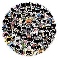 Warner Bros 102pcs Authentic Batman Cartoon Graffiti Stickers, Vinyl Material, Suitable For Decorating Notebooks, Storage Boxes, Water Bottles, DIY Scrapbooks, Ideal Birthday Gift - Party Gift - Holiday Gift - Back To School Gift - Multicolor - View 2