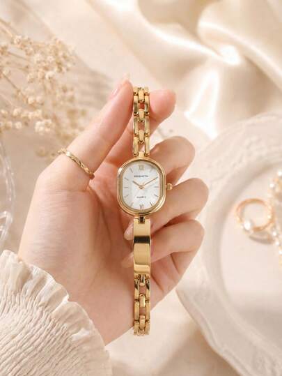 1pc Women's Casual Fashion Versatile Minimalist Quartz Watch Suitable For Daily Wear