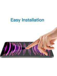 Gorilla Hero 2pcs High Definition Screen Protector, Compatible With Tablet Series Tempered Glass Film, Excellent Surface Hardness Performance, Resistant To Scratches And Wear When Carried Daily, Stored In Backpack Or Kept With Keys. High Definition High Transparency Design, Clear And Delicate Screen Display Without Glare, Natural And Transparent Display. Compatible With Tab S9 FE+ / Tab S10+/Tab S9+ /Tab S8/Tab S7/ Pro 13-Inch (2024)/ Pro 12.9-Inch(2018/2020/2021)/ 2025( A16)/ Air 4/Air 5 (10.9 Inch) And Other Series. - Clear - View 9