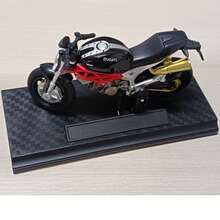 Model Sepeda Motor Kawasaki H2R Alloy Skala 1:18 - Model Balap Detail dengan Stand Pajangan, Cocok untuk Koleksi dan Permainan Remaja - 14 Buah Mainan - MultiWarna - View 12