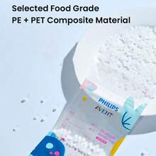 Philips Avent 30pcs Breast Milk Storage Bags, Refrigeration Fresh-Keeping, 6.7oz Breast Milk Storage Bags, Portable Storage Bags - White - View 8