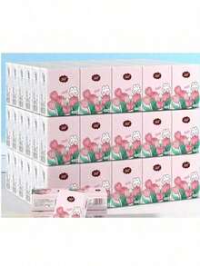 Mini Portable Pocket Tissue Handkerchief Paper For Easy Carrying-Two Kinds Of Packages Come With Random,Travel Essentials. - Multicolored - View 6
