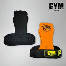 THE GYM GRIPS Rubber High-Performance Fitness Hand Guards | Designed With Hypalon Material To Enhance Grip Stability In CrossFit, Gymnastics, Weightlifting And Functional Training | Durable Unisex Fitness Gloves Suitable For High-Intensity Training. Men's Hand Guards - Multicolor - View 11