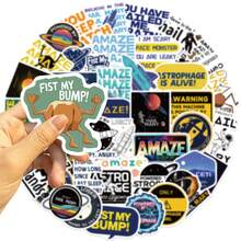 SCXXBSW 50pcs Rescue Plan Stickers, Cool Anime Decorative Stickers, Classic Gift Decorations, Value Pack, Cute Cartoon Stickers, Waterproof And Durable, Phone Case Decoration Stickers, Can Be Applied To Laptops, Top Choice Gift For The Holidays - Multicolor - View 5
