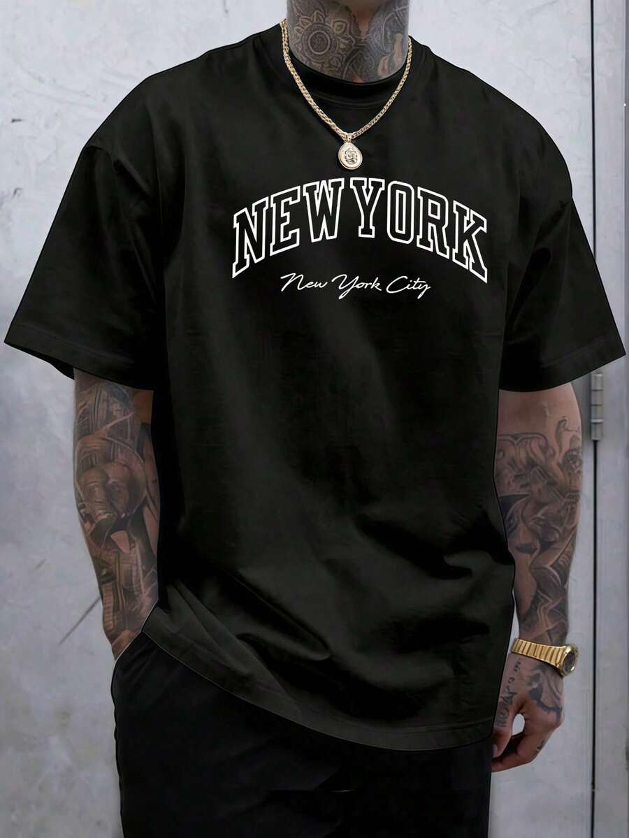 Za Unisex T-Shirt 100% Cotton Regular Fit With Graphic Print, Short Sleeve, Casual Style, Summer Streetwear, Urban Style, Printed Top, Vintage Fashion, Soft And Breathable. - 綠色 - 查看 1