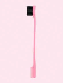 1pc/2pcs Portable Dual-Head Multi-Function Comb, Edge Comb, Edge Control Comb, Double-Sided Hair Styling Comb, Suitable For Hair Salon Professional Hair Tools, Hair Dyeing Comb, Hair Styling Tools, Travel Essential, Back To School Season, Travel Vacation Essential - Pink - View 8