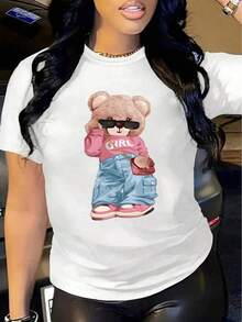Men T-Shirts - 黑色 - 查看 1