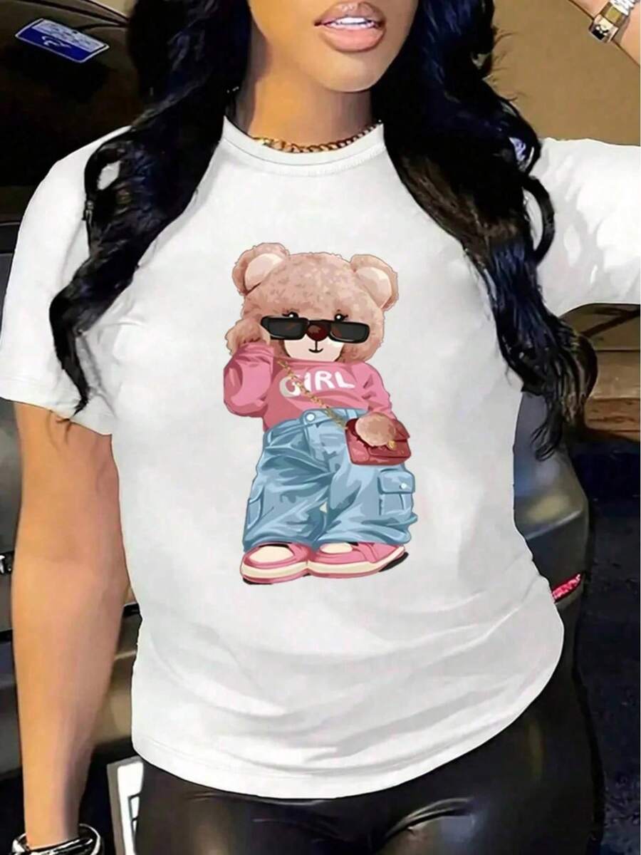 Men T-Shirts - 黑色 - 查看 1