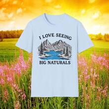 Me encanta ver cosas naturales grandiosas, camiseta con meme divertido, camiseta con chiste de montañas, camiseta de regalo para amantes de las caminatas. - Blanco - Ver 5